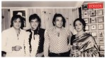 Throwback picture of Sunil Dutt, Shatrughan Sinha, Dharmendra, and Hema Malini.