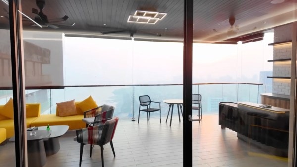 Inside Sonakshi Sinha and Zaheer Iqbal’s home. (Pic: Sonakshi/YT)