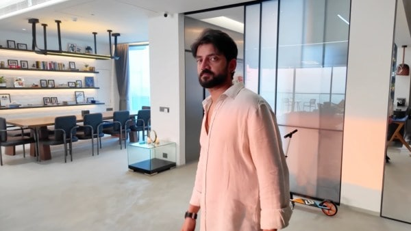 Inside Sonakshi Sinha and Zaheer Iqbal’s home. (Pic: Sonakshi/YT)