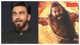 Ranveer Singh apologizes for imitating Rishab Shetty's Kantara performance.