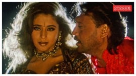 Urmila Matondkar and Jackie Shroff in "Hai Rama" from Rangeela.