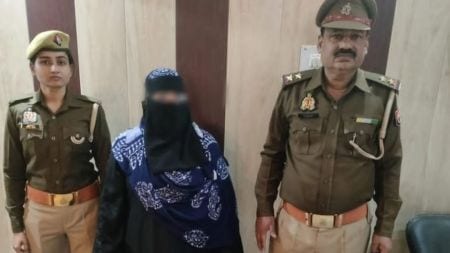 Police said the accused, Nikhat Parveen, was arrested from Kasimabad area of Ghazipur on Monday.