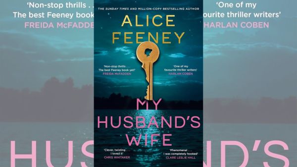 My Husband's Wife by Alice Feeney, the book cover 