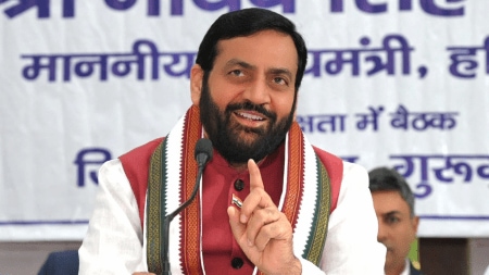 Nayab Singh Saini government, Saini tears into Hooda, Saini tears into Congress MLAs over no-confidence motion, no-confidence motion, Nayab Singh Saini led BJP government, Nayab Singh Saini, haryana government, Bhupinder Singh Hooda, Indian express news, current affairs