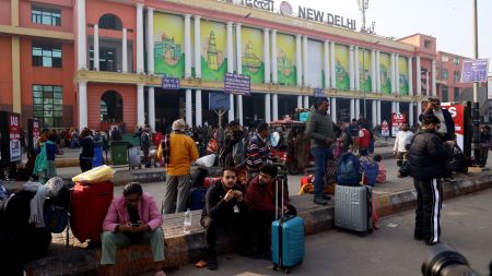 The New Delhi railway station (NDLS) falls under the administrative control of Northern Railway (NR).