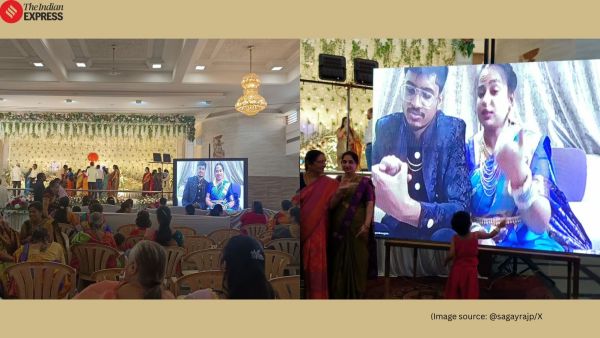 Newlywed techie couple reception online after IndiGo cancels flights