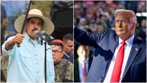 Nicola Maduro and Donald Trump