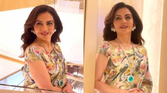 Nita Ambani brazlian parabais tourmaline
