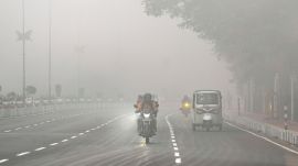 North India fog