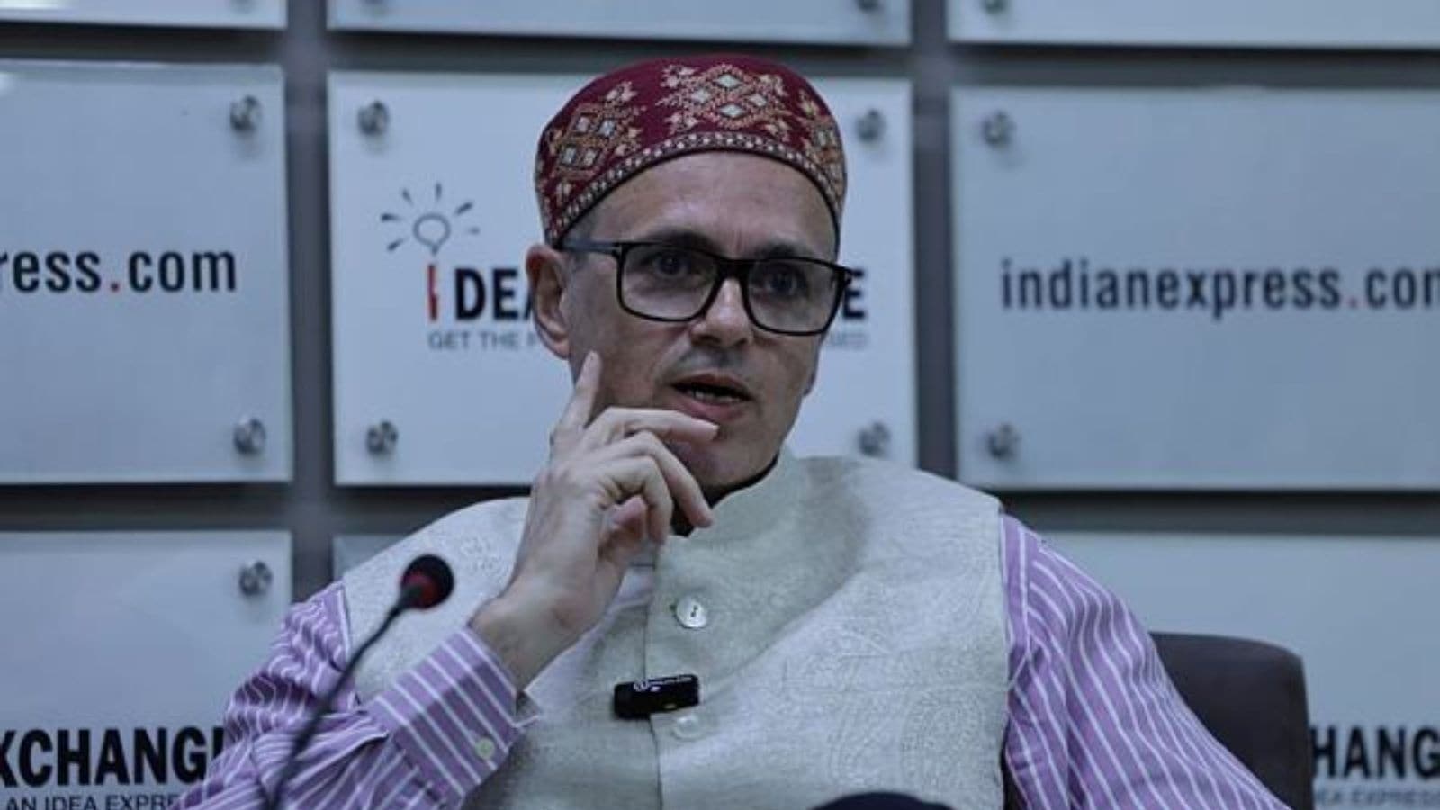 Omar Abdullah at Express Adda: What has changed for J&K CM in 1 year
