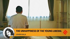 The unhappiness of the young liberal