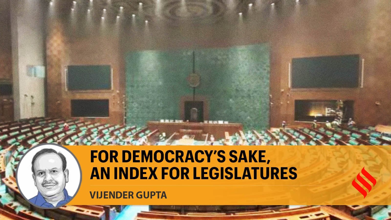 For democracy’s sake, an index for legislatures For democracy’s sake, an index for legislatures