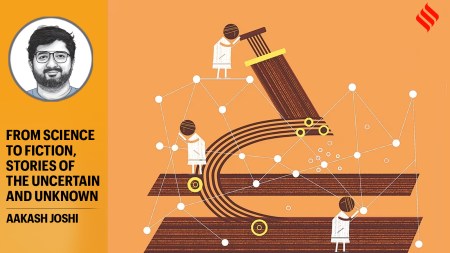 It is in this space that we can let our imaginations run wild. Like our ancestors with their mythologies, we make narratives to move from the little we know to all that we don’t.