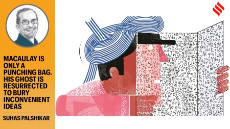 Macaulay is only a punching bag. His ghost is resurrected to bury inconvenient ideas