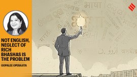`The Indian use of the English language has afforded India global prominence. It is, after all, also an Indian language.