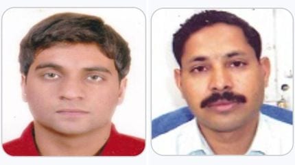 Ayush Sinha and Phool Chand Meena