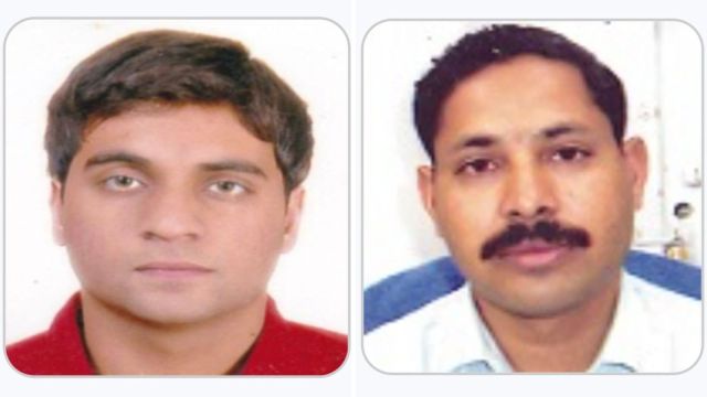 Ayush Sinha and Phool Chand Meena