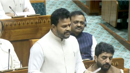 Civil Aviation Minister Ram Mohan Naidu