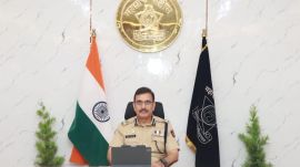Commissioner of Pimpri-Chinchwad police Vinoy Kumar Choubey discusses evolving threats, key vulnerabilities to watch for, and how citizens can protect their money and privacy in the year ahead. (Express Photo)