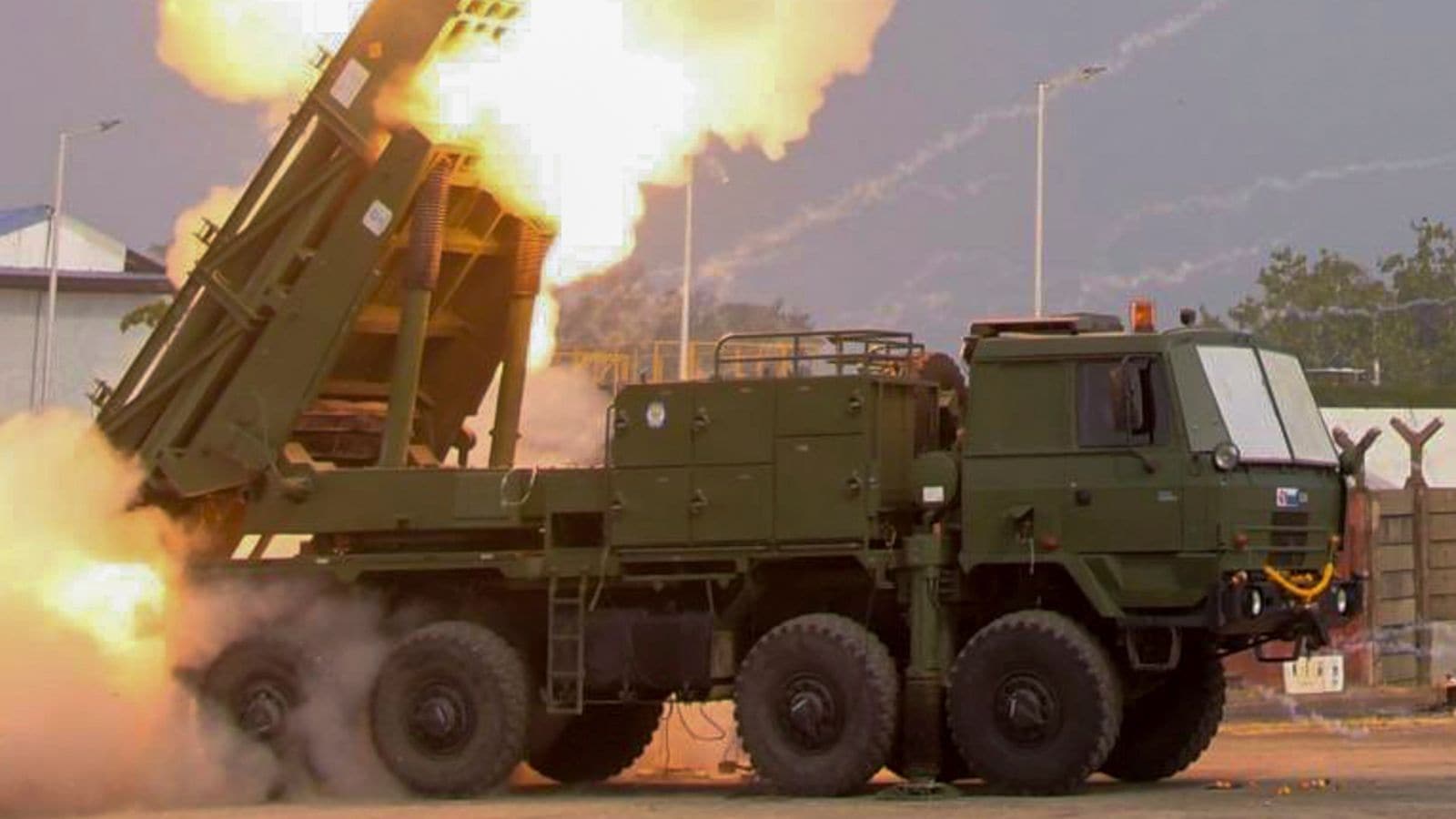 India Successfully Tests 120-km Pinaka Long Range Guided Rocket