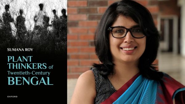 The book cover of Plant Thinkers of 20th Century Bengal by Sumana Roy