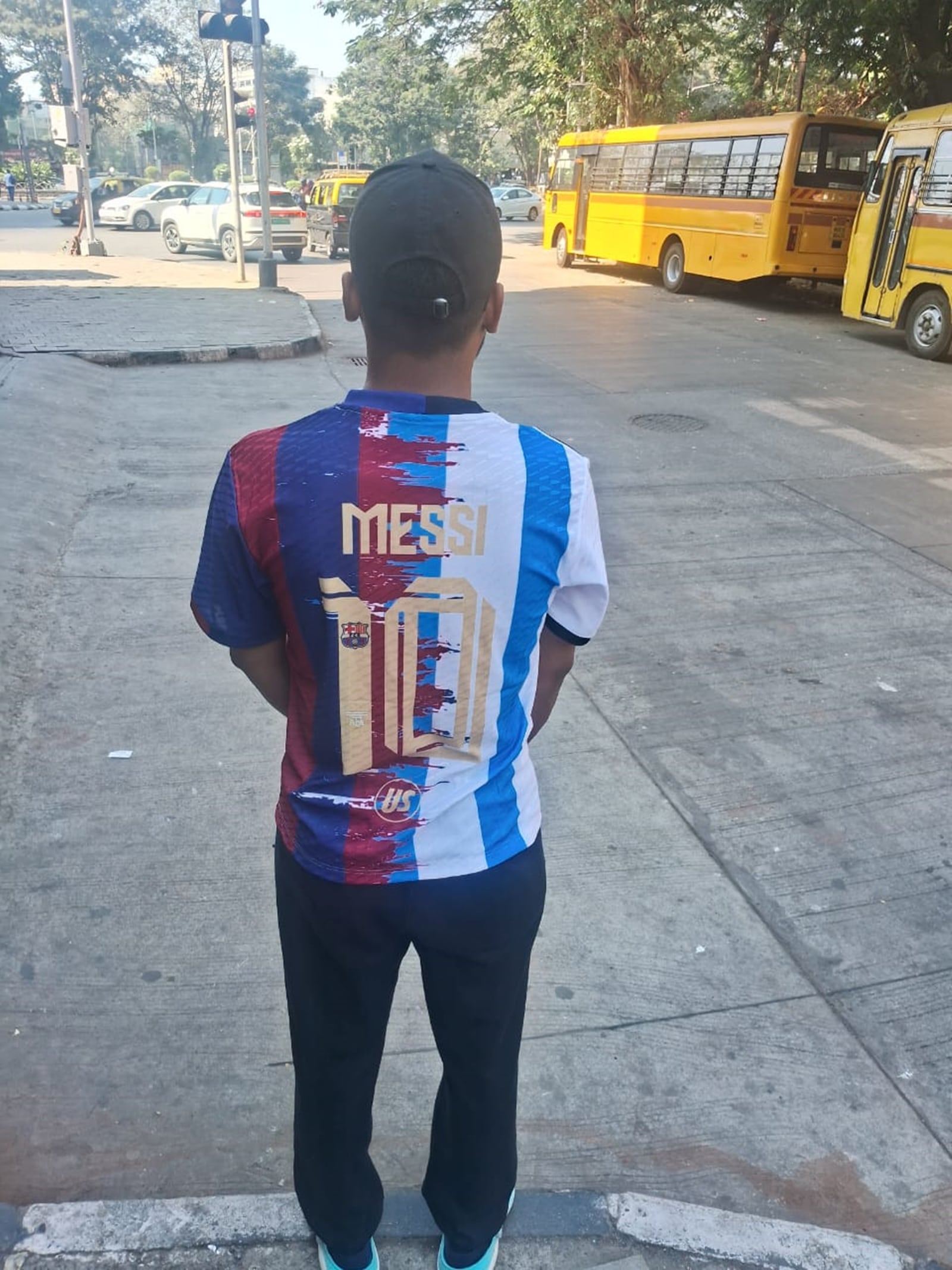 Pradeep Kumar Lionel Messi fan