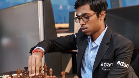 Praggnanandhaa finished London Chess Classic 2025 Open event as joint-winner. (PHOTO: John Saunders/London Chess Classic)