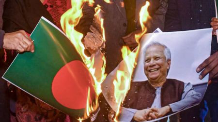 Protest against Bangladesh Hindu lynching