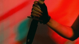 The 16-year-old juvenile in conflict with law attacked the victim on the neck and in the abdomen with a knife.