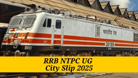 RRB NTPC UG City Intimation Slip 2025 on Decmber 10- Where and how to download (Image via Eastern Railways)