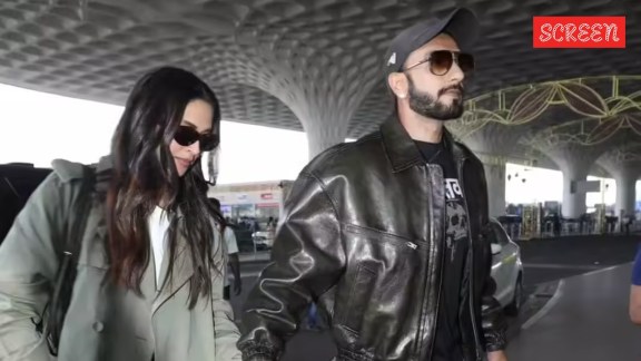 Ranveer Singh-Deepika Padukone were spotted at the airport, amid Dhurandhar's success