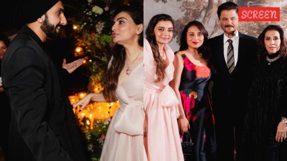 Ranveer Singh, Rani Mukerji, Anil Kapoor attend Vaibhavi Merchant birthday bash
