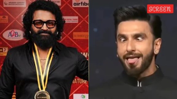 Ranveer Singh and Rishab Shetty