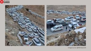 Rohtang Pass overcrowded with vehicles