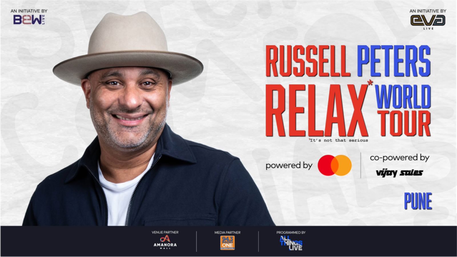 Russell Peters to Perform in Pune on March 18