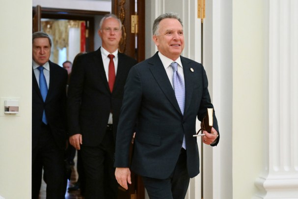 Donald Trump’s special envoy Steve Witkoff to meet Vladimir Putin on Tuesday for Ukraine peace talks