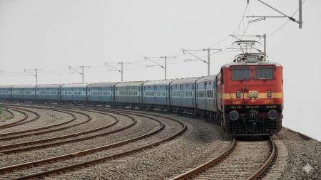 The Kolaghat bridge is expected to restore full-speed operations across three lines, substantially enhancing line capacity for both suburban and long-distance trains on the section. (Express Photo)