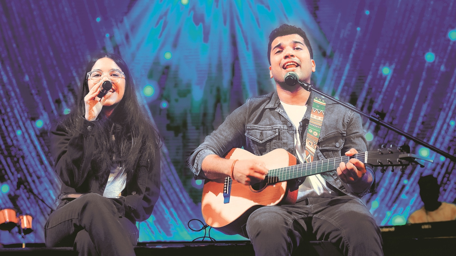 Siblings Prachi and Raghav Aggarwal