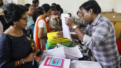 The enumeration forms were printed for all voters and delivered door-to-door by BLOs.