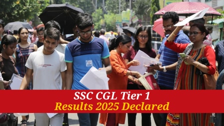 SSC CGL Tier 1 Results 2025 Declared (Express Photo)