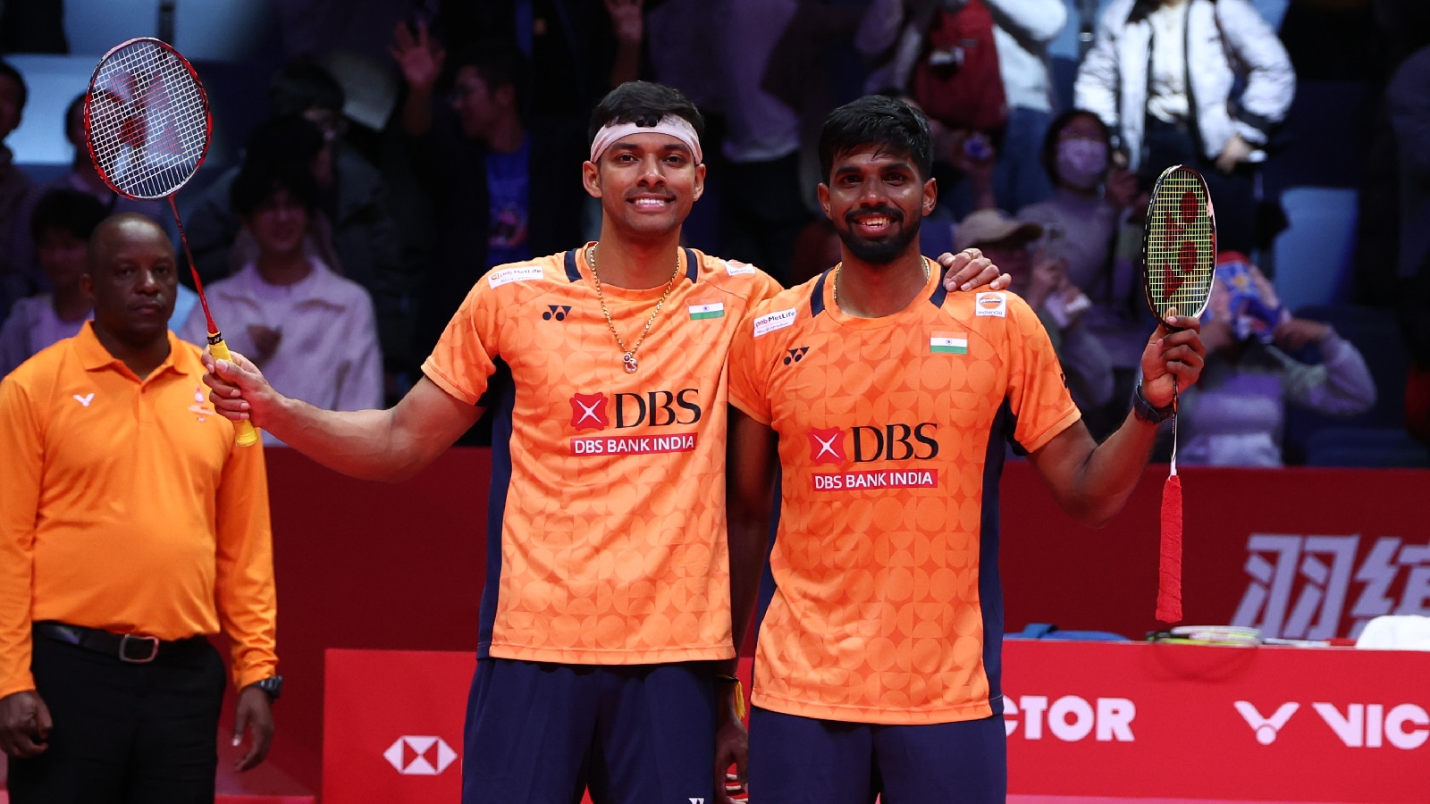 Satwiksairaj Rankireddy and Chirag Shetty