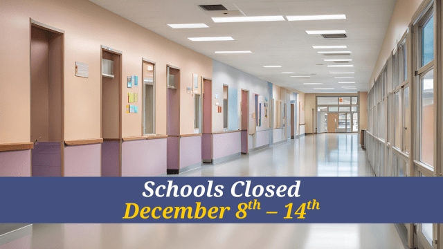 School Holidays in December 8 to 14 week (Image via Canva)