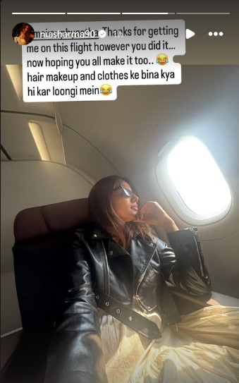 Nia Sharma's Instagram Story