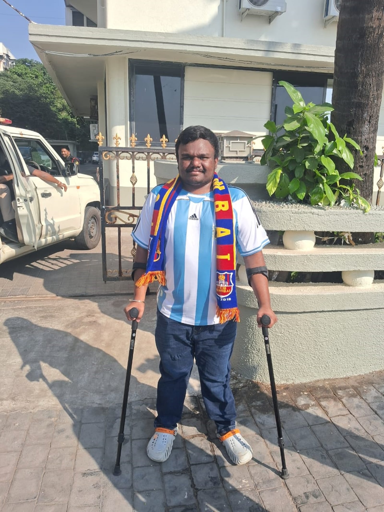 Shubham Petawala Messi fan