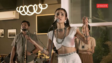 Alongside her music, Rashmeet Kaur, in 2023, participated in the TV reality show Fear Factor: Khatron Ke Khiladi Season 13, hosted by Rohit Shetty