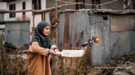 The moment unfolded when filmmaker Kabir Khan shared a series of photos from his visit to the Valley