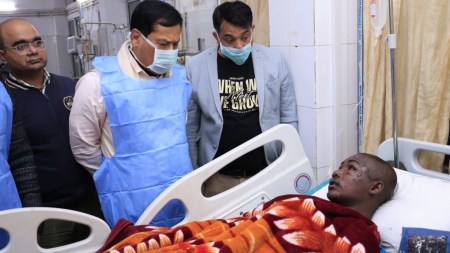 Truck with 22 people fell off cliff, Truck fell off cliff, Truck falls off cliff, Arunachal Pradesh bus accident, Dibrugarh, Arunachal Pradesh, Indian express news, current affairs