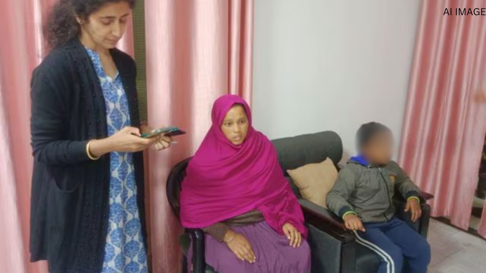 Pushed into Bangladesh over 5 months back, pregnant Sunali Khatun, son brought back to India