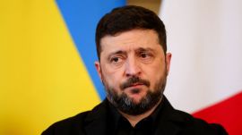 Ukrainian President Volodymyr Zelenskyy