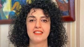 Iranian Nobel Peace Prize winner Narges Mohammadi